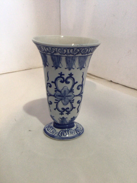 Oriental Blue/White Vase
