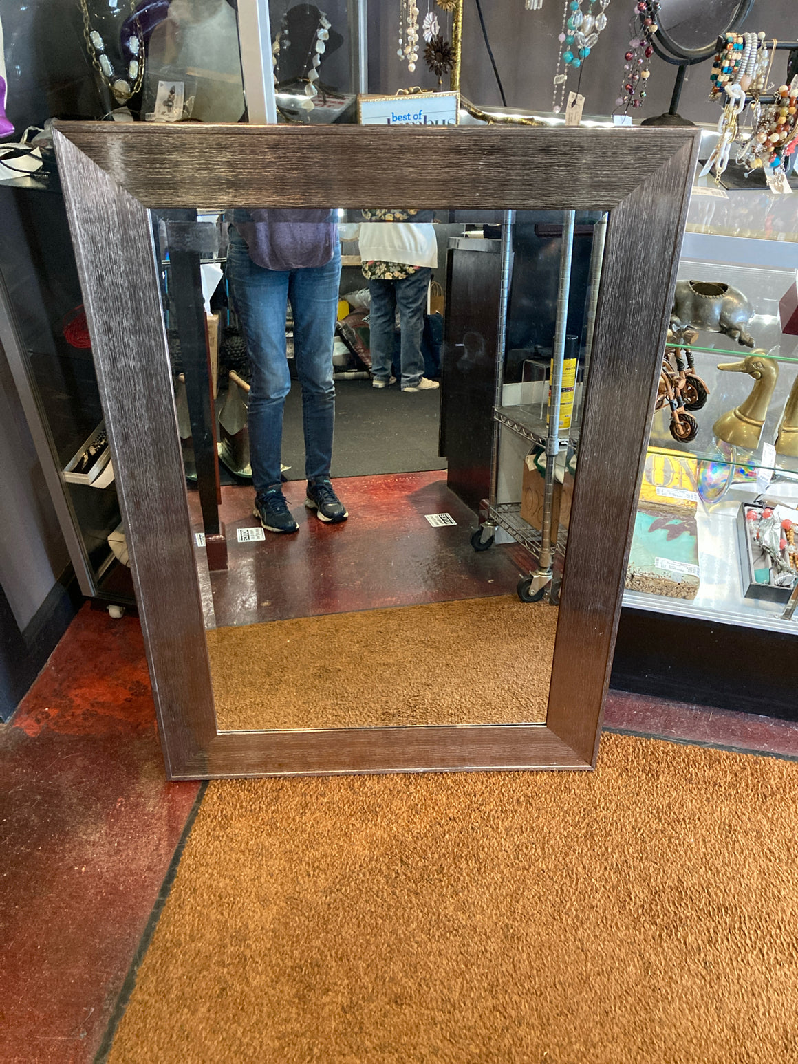 Bronze Wood Mirror