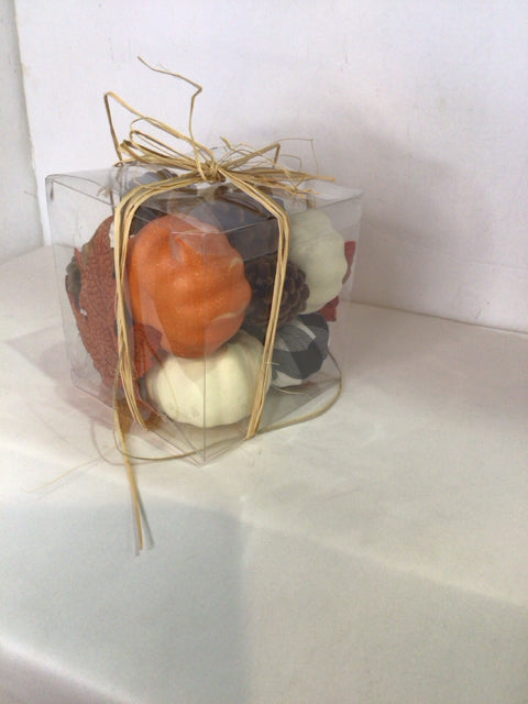 Fall Orange/Brown Pumpkin Holiday Item
