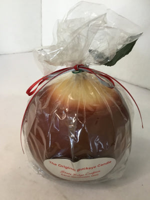 Brown Buckeye Candle