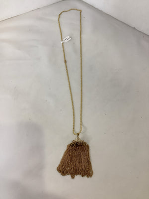 Gold Tassel Necklace