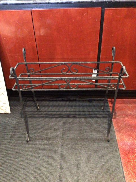 Black Iron Plant Stand