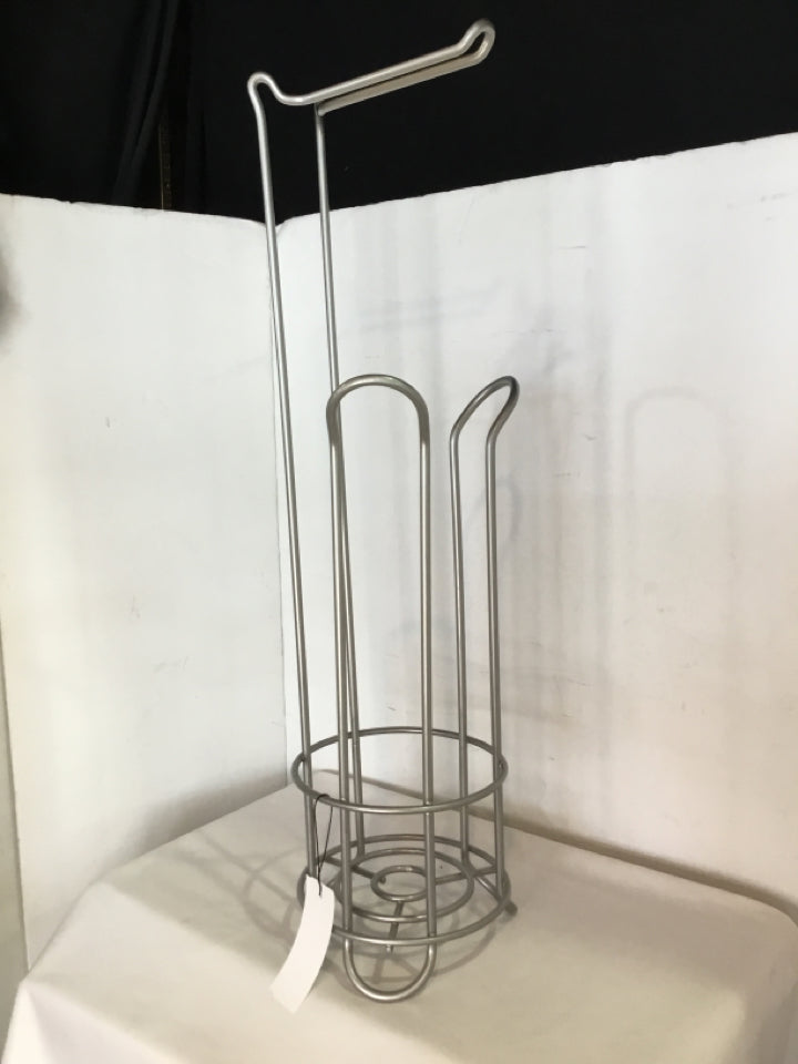 Silver Metal TP Holder