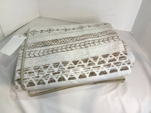 Velour Brown/Cream Rug