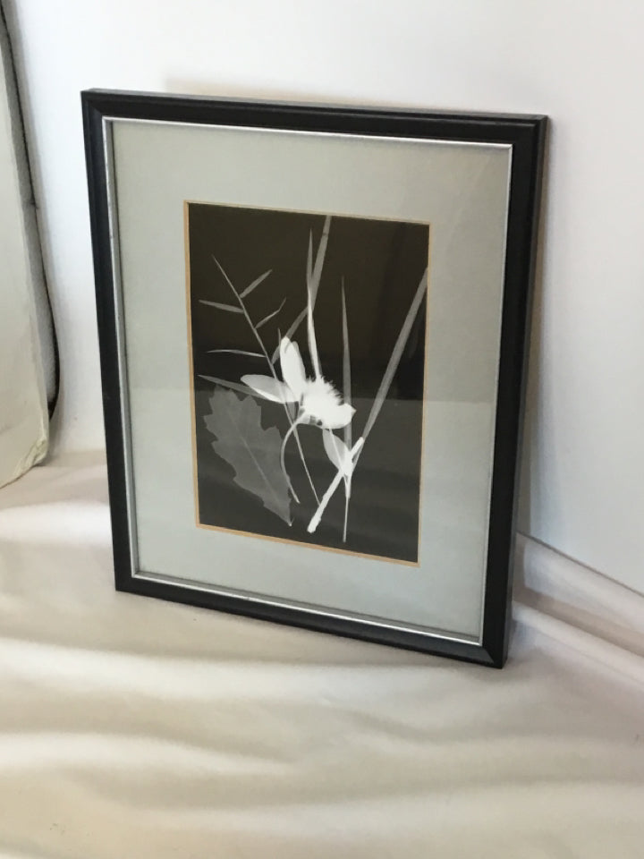 Original Photo Silver Leaf Framed Art