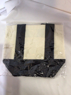 Aveda Canvas White/Black Bag