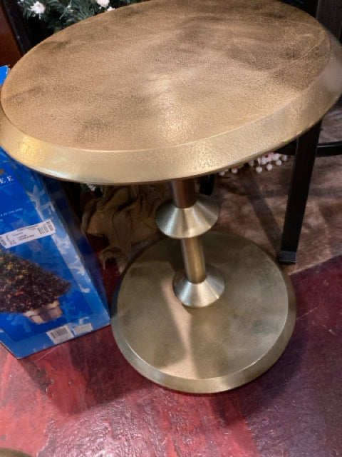 Modern Metal Gold Table