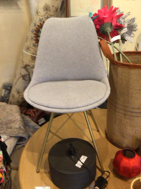 Armless Gray Chair