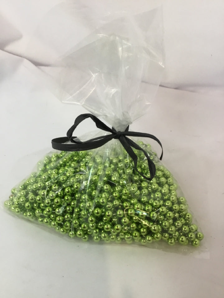 Garland Green Beads Holiday Item