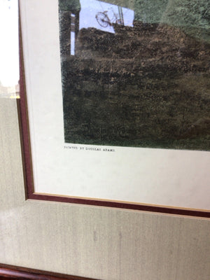 Green Golf Framed Art