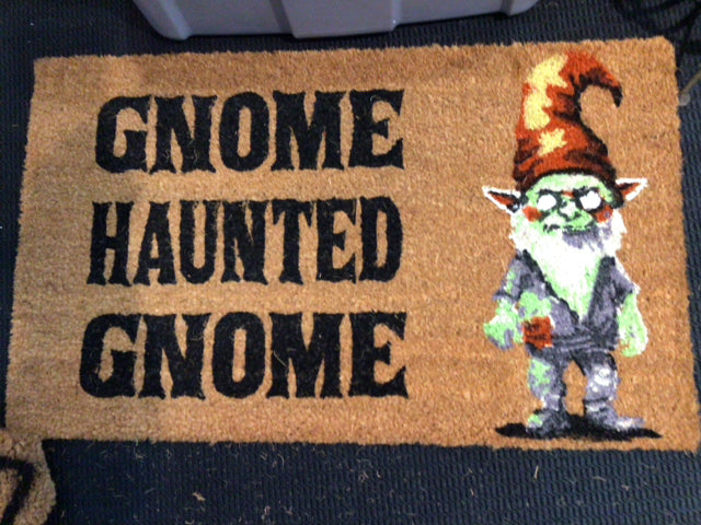 Halloween Brown/black Doormat