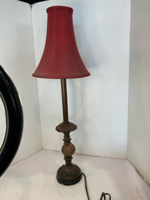 Stick Bronze/Red Lamp