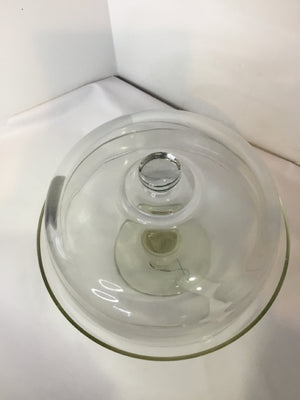 Vintage Clear Glass Cake Plate/Stand