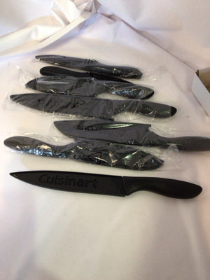 Cuisinart Black Knife Set