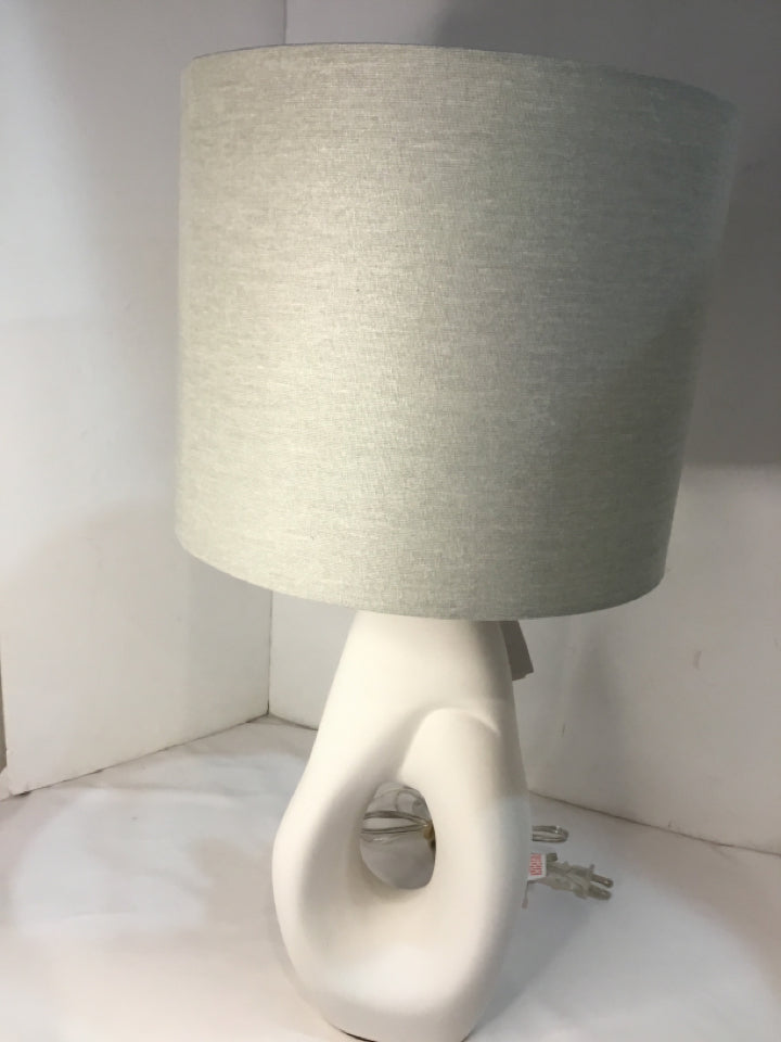 White Ceramic Lamp