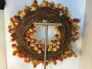 Autumn Plastic Wreath