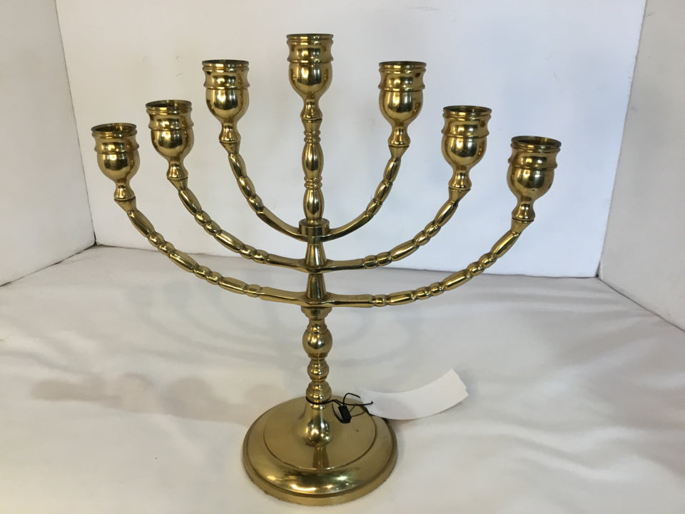 Brass Menorah