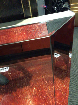 Silver Beveled Mirror