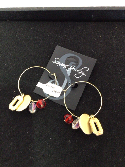 OSU Gold Earrings