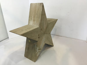 Rustic Brown Wood Star Misc