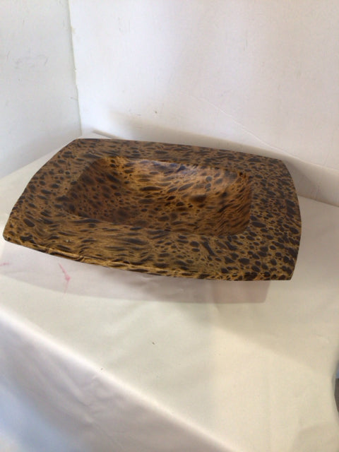 Brown Wood Bowl