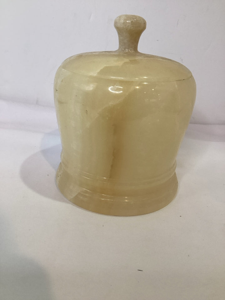 Alabaster Lidded Jar