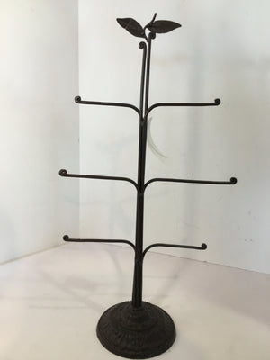 Bronze Metal Jewelry Stand