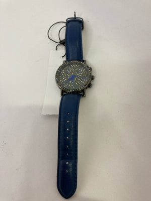 Blue Rhinestone Watch