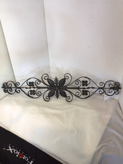 Black Metal Architectural Accent