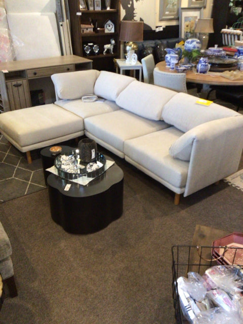 Burrow Modular Cream Sectional Sofa BS5C6PD6