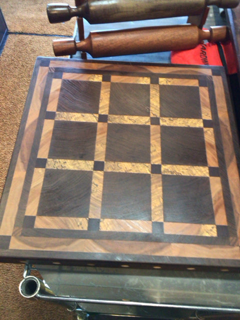 Artisan Brown Wood Cutting Board