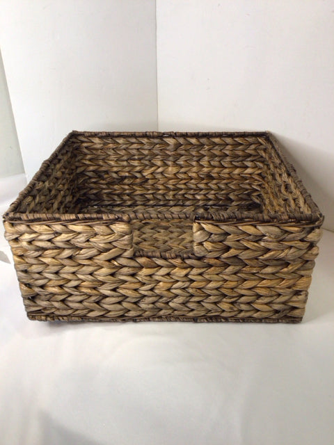 Organizer Seagrass Handled Basket