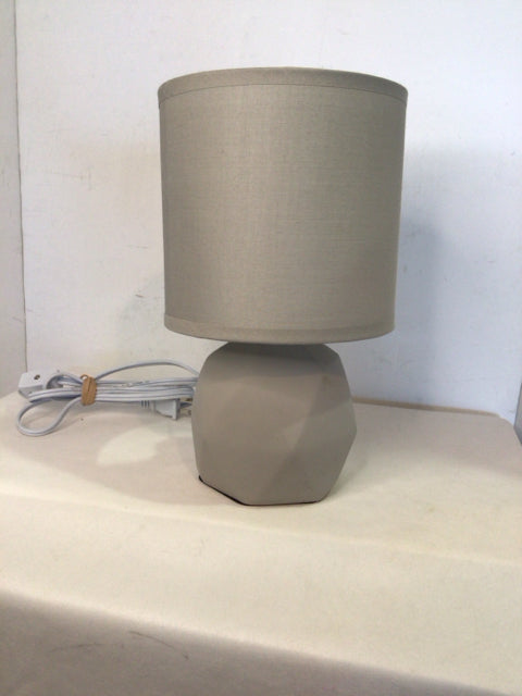 Tan Ceramic Lamp