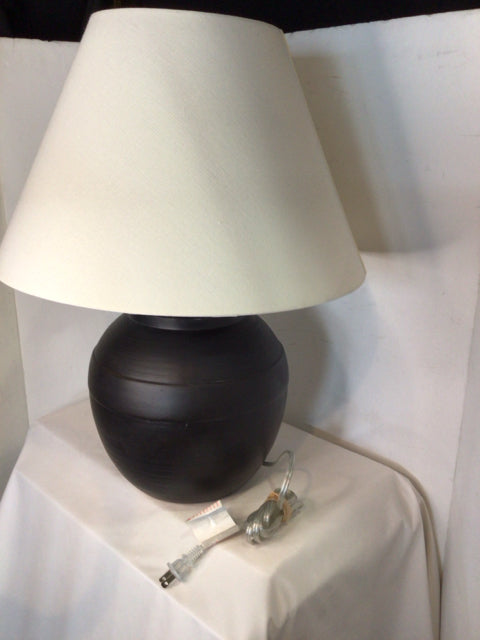 Black Ceramic Lamp
