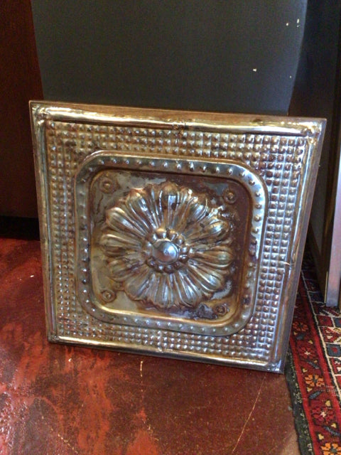 Rustic Pressed Tin Rust Wall Decoration Art