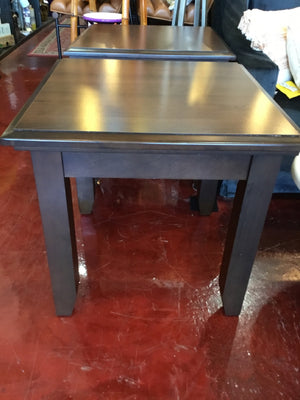 Wood Pair Side/End Brown Table