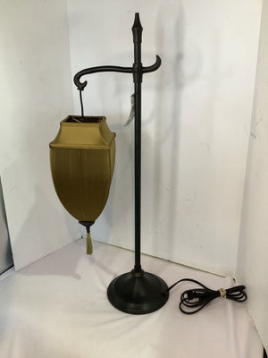 Pottery Barn Vintage Black/Gold Metal Lamp