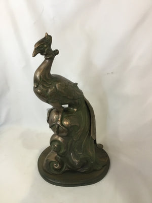 Bronze Peacock Statue