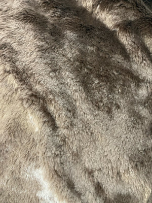 Brown Faux Fur Blanket