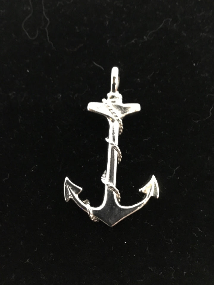 Metal Silver Anchor Pin