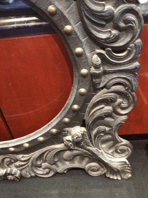 Black Resin Ornate As Is Framed Art