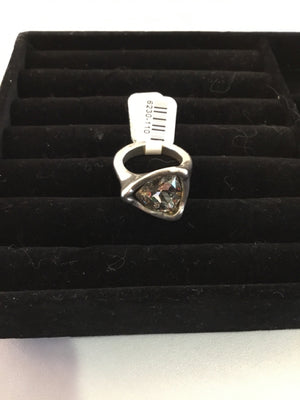 Silver Rhinestone Ring