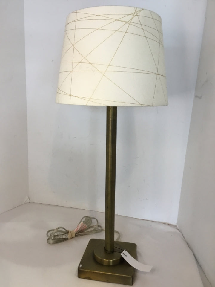 Gold Metal Table Lamp