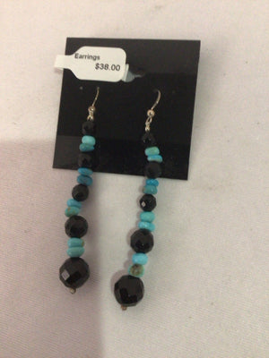 Turquoise Dangle Turquoise Earrings