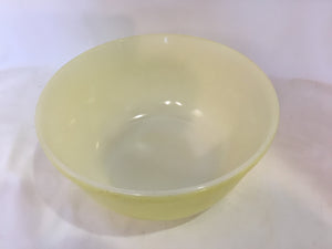 Mixing Yellow Glass Bowl