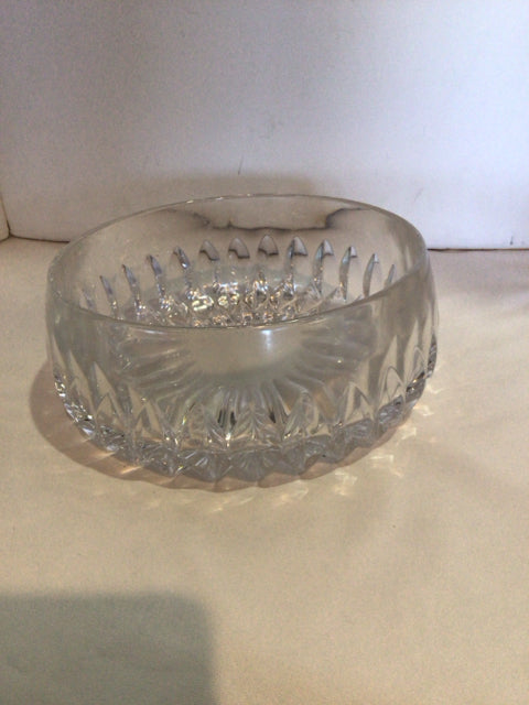 Clear Cut Crystal Bowl