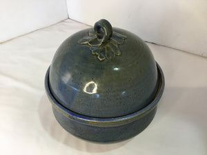 Blue Pottery Casserole