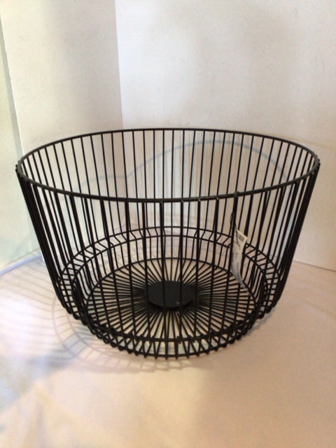 Black Metal Basket