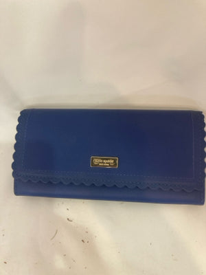 Kate Spade Leather Blue Wallet