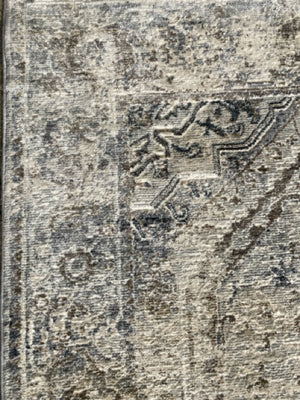 Surya Polypropelyne Gray/Aqua Rug
